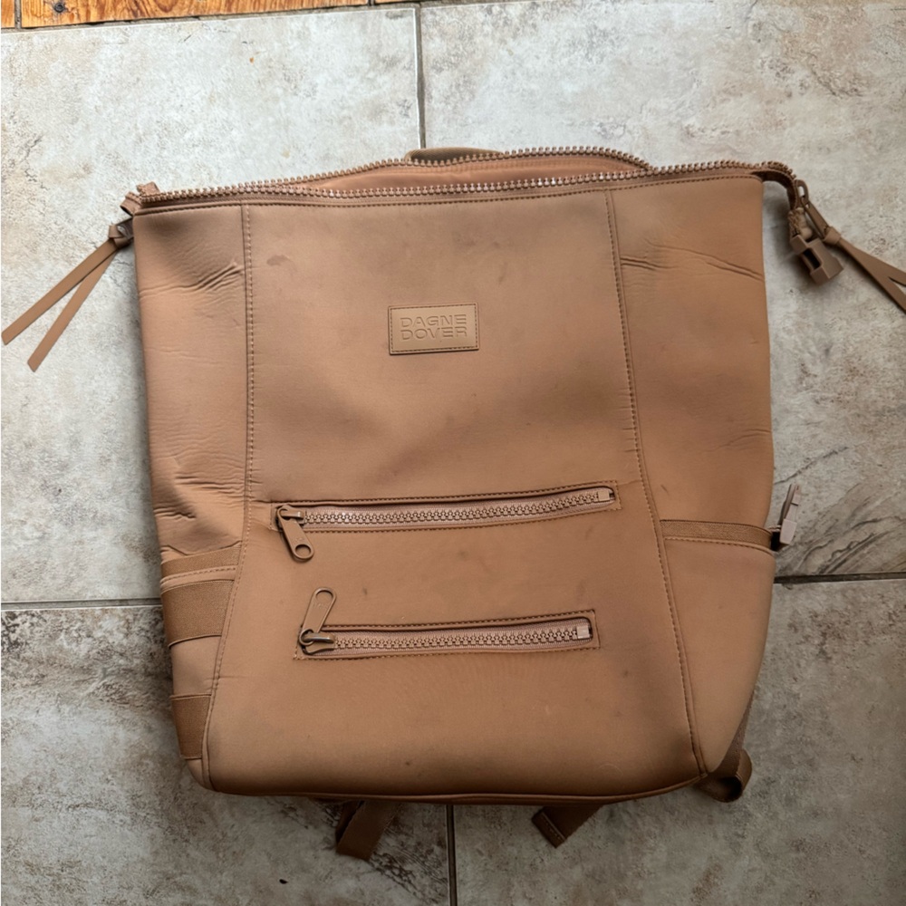 Dagne Dover Brown Diaper Bag Large Backpack